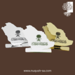 ⁦ستاند خريطه بقاعده (مجموعه 6 قطع)⁩ - الصورة ⁦3⁩
